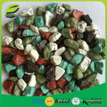 Dubai hot sell stone chocolate candy with cheap price